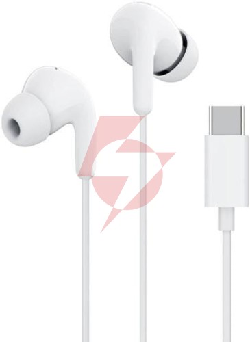 Słuchawki xiaomi type-c earphones białe z mikrofonem hd