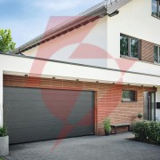 Brama garażowa renomatic/hormann 2500x2250mm (z napędem i szyną) - przetłoczenia m planar