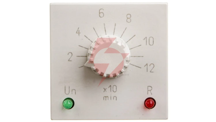 Przekaźnik czasowy 2P 5A 10-120min 220-230V AC/DC opóźnione załączenie RTX-132 220/230 AC/DC 120MIN