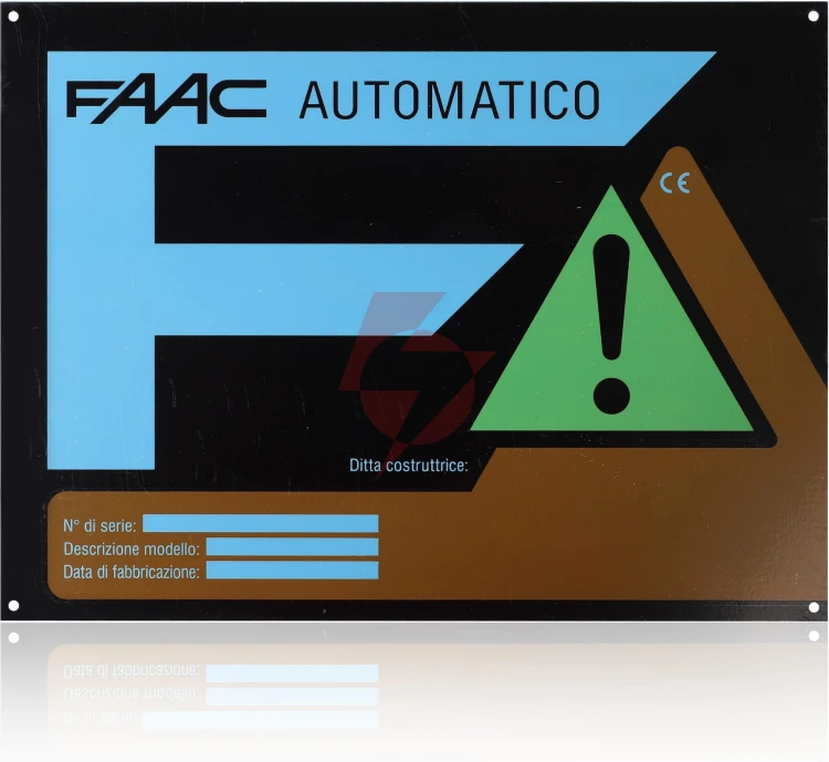 Zestaw handy fds 24v - faac s418 do 5.4m bram dwuskrzydłowych