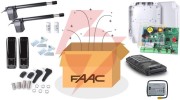 Zestaw alfa short fds - faac 414 do 6m bram dwuskrzydłowych
