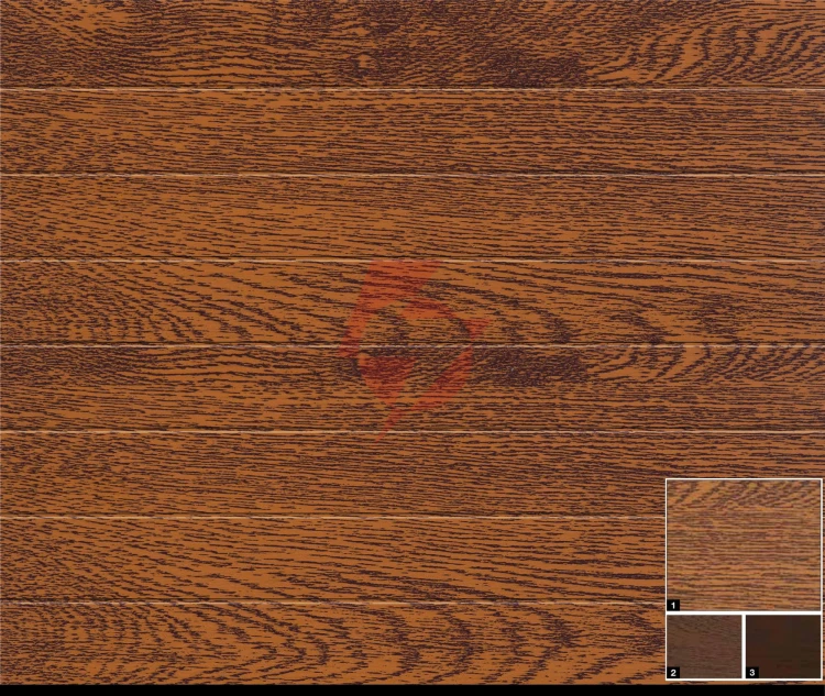 Brama garażowa renomatic/hormann 5000x2250mm (z napędem i szyną) - przetłoczenia m decocolor