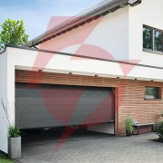 Brama garażowa renomatic/hormann 5000x2250mm (z napędem i szyną) - przetłoczenia m decocolor