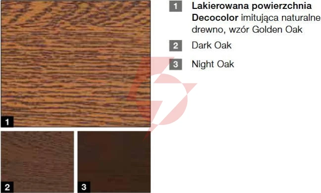 Brama garażowa renomatic/hormann 5000x2250mm (z napędem i szyną) - przetłoczenia m decocolor
