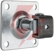 Zawias psg 61.019 z szyldem 100x100x4mm - gwint m20 (regulowany)