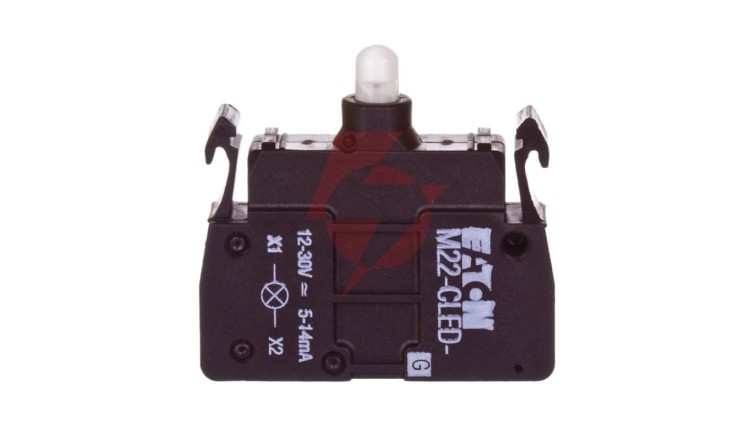 Oprawka z LED zielona 12-30V AC/DC M22-CLED-G 216571