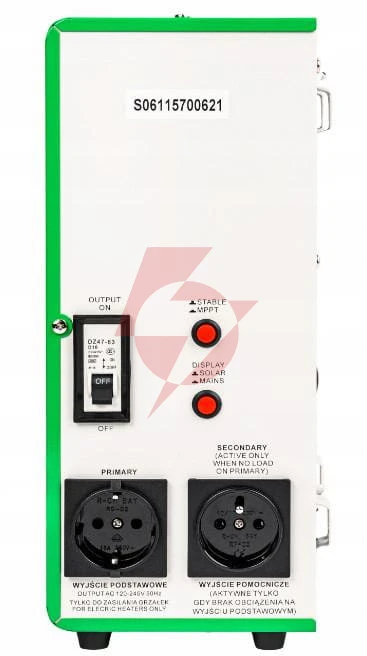 Przetwornica solarna volt polska green boost mppt 3000 (120-350vdc) bypass