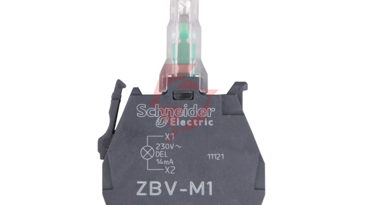 Harmony XB4 Zestaw świetlny Ø22 biały LED 230/240V (dawniej ZBVM3, ZBVM4, ZBVM5, ZBVM6, ZBVM8)