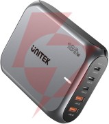 Ładowarka sieciowa unitek 2xusb-a 3xusb-c gan 188w