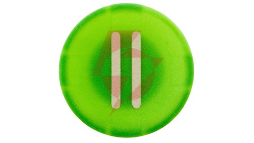 Wkładka do przycisku 22mm płaska zielona z symbolem START II M22-XD-G-X2 218168