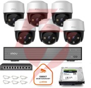 Zestaw monitoringu imou 6x kamera cruiser 4mp poe