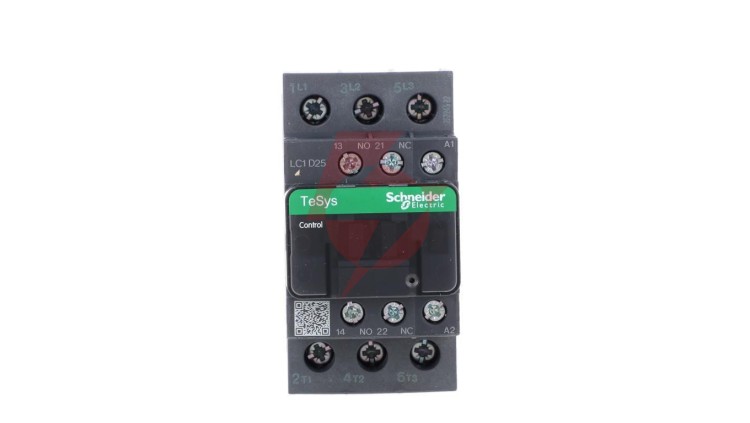 TeSys Deca Stycznik 25A 3P 380V AC 1Z 1R LC1D25Q7
