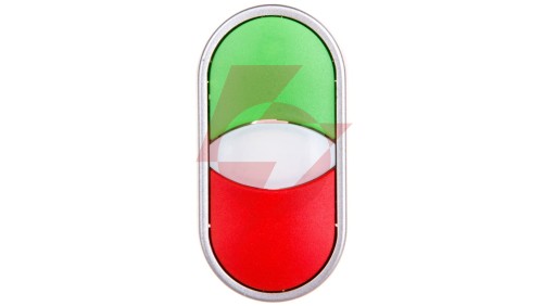 Przycisk sterowniczy podwójny 22mm czerwony/zielony 2Z 2R z samopowrotem SP22-2KL-22\Z/C