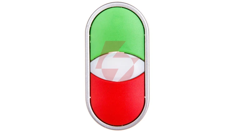 Przycisk sterowniczy podwójny 22mm czerwony/zielony 2Z 2R z samopowrotem SP22-2KL-22\Z/C