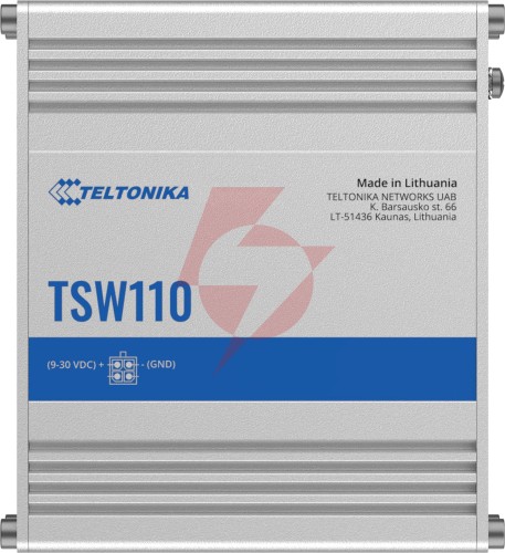 Teltonika tsw110 switch przemysłowy 5xge (tsw110000000)