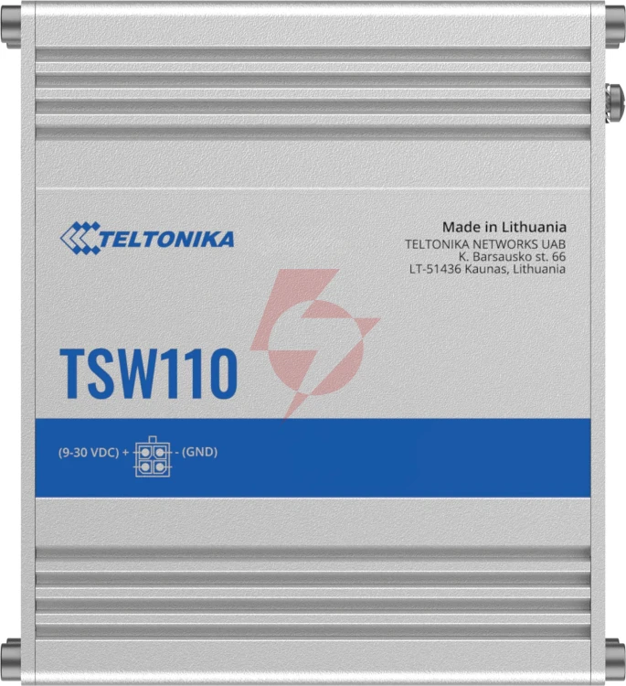 Teltonika tsw110 switch przemysłowy 5xge (tsw110000000)