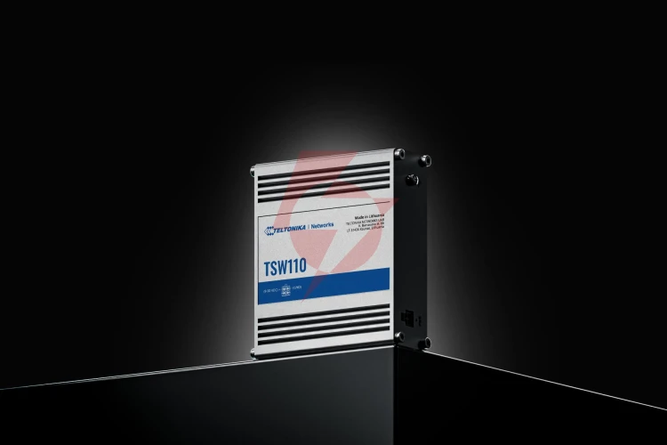 Teltonika tsw110 switch przemysłowy 5xge (tsw110000000)