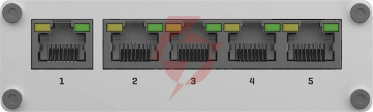 Teltonika tsw110 switch przemysłowy 5xge (tsw110000000)