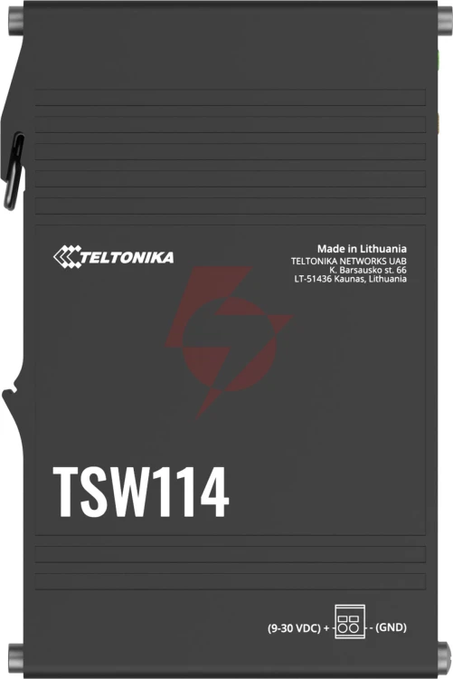 Teltonika tsw114 switch przemysłowy 5xge (tsw114000000) din