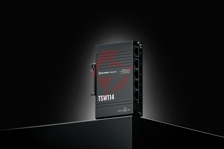 Teltonika tsw114 switch przemysłowy 5xge (tsw114000000) din
