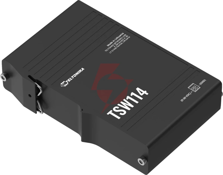 Teltonika tsw114 switch przemysłowy 5xge (tsw114000000) din