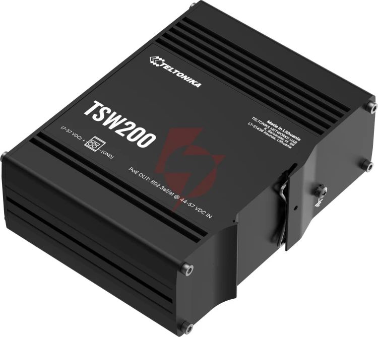 Teltonika tsw200 switch przemysłowy 8xge 2xsfp poe (tsw2000000b0) din