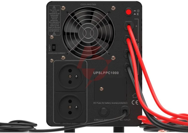 Ups zasilacz awaryjny greencell powercore 1500va 1000w avr 12vdc lcd