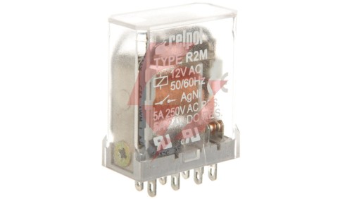 Przekaźnik przemysłowy 2P 12V AC AgNi R2M-2012-23-5012 620484