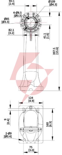 Uchwyt do kamer hikvision ds-4604zj-paac