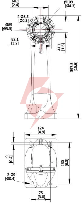 Uchwyt do kamer hikvision ds-4604zj-paac