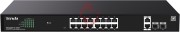 Switch poe tenda teg2220p-16-250w