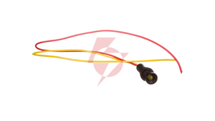 Lampka sygnalizacyjna 5mm żółta 12-24V AC/DC KLP 5Y/24V 84405004