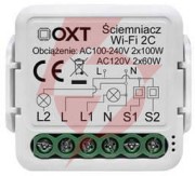 Moduł oxt mini ściemniacz 2 obwody wifi tuya t226