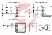 Moduł oxt mini ściemniacz 2 obwody wifi tuya t226