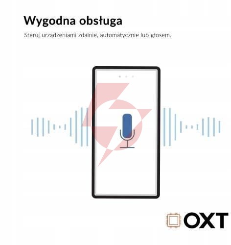 Moduł oxt przekaźnik 1 obwód pomiar 16a wifi tuya t220p