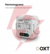 Moduł oxt przekaźnik 1 obwód pomiar 16a wifi tuya t220p