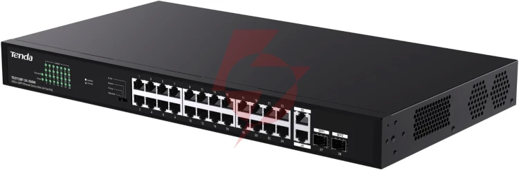 Switch poe tenda teg1128p-24-250w