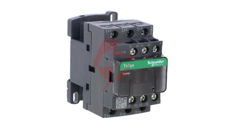 TeSys Deca Stycznik mocy 18A 3P 110V AC 1Z 1R LC1D18F7