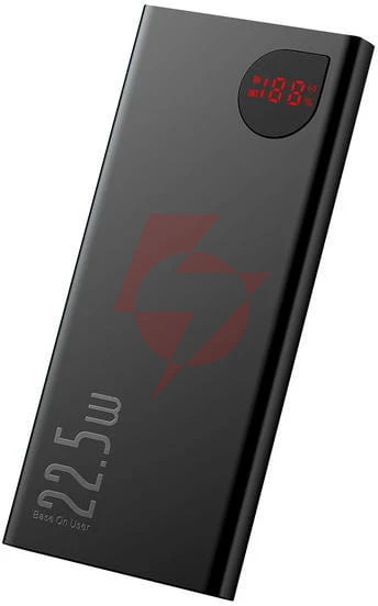 Powerbank baseus adaman metal ppad070001 10000mah 22,5w pd qc 3.0 2x usb-a 1x usb-c + kabel