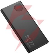 Powerbank baseus adaman metal ppad070001 10000mah 22,5w pd qc 3.0 2x usb-a 1x usb-c + kabel
