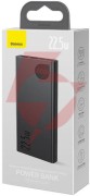 Powerbank baseus adaman metal ppad070001 10000mah 22,5w pd qc 3.0 2x usb-a 1x usb-c + kabel