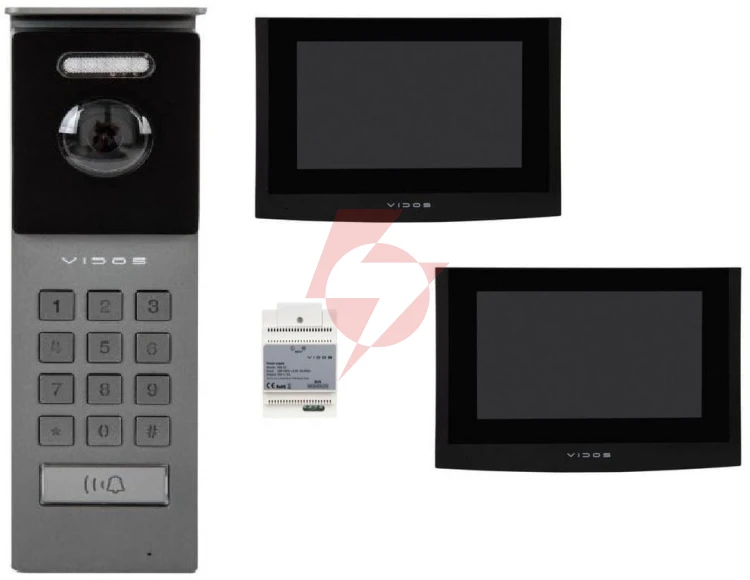 Wideodomofon vidos 2ip s202/2x m200b-x 