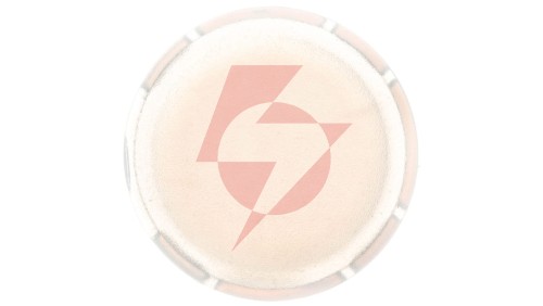 Soczewka przycisku 22mm płaska biała bez opisu M22-XDL-W 216441