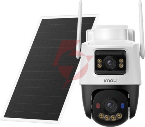 Kamera ip imou aov dual 10mp (5mp+5mp) z panelem solarnym 2.4ghz wifi+4g