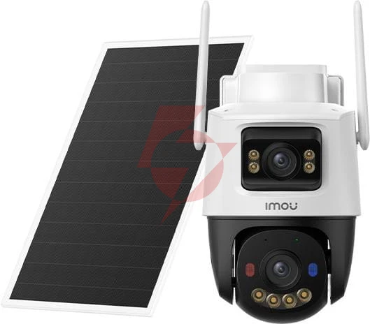 Kamera ip imou aov dual 10mp (5mp+5mp) z panelem solarnym 2.4ghz wifi+4g