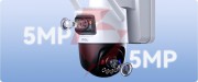 Kamera ip imou aov dual 10mp (5mp+5mp) z panelem solarnym 2.4ghz wifi+4g