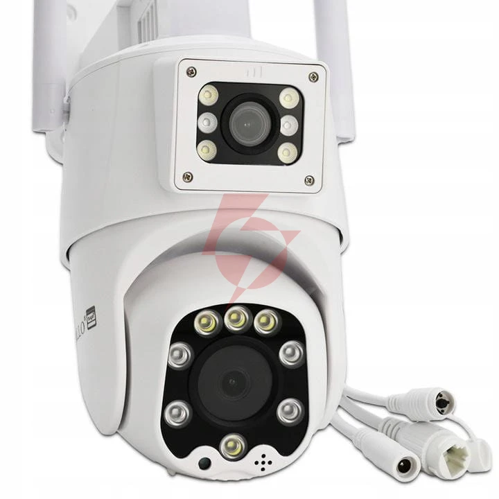 Kamera ip orllo tz8 dual 4mp+4mp 4g sim lte wi-fi