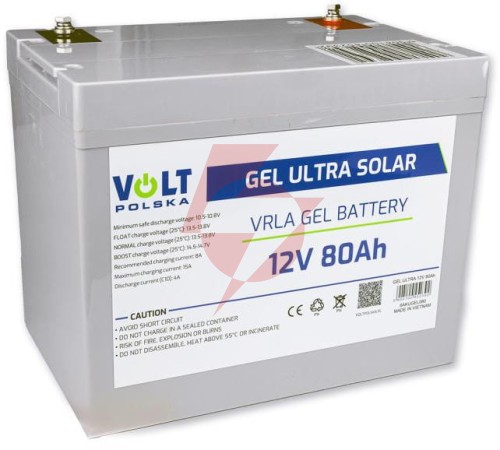 Akumulator volt polska gel vpro 12v 80ah