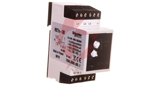 Przekaźnik zaniku i asymetrii faz 2P 5A 0,2-10sek 230/400V AC RETS-30 2602848