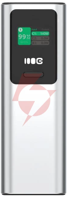 Powerbank greencell powerplay ultra 25200mah szybkie ładowanie 140w 2x usb-c pd 1x usb-a